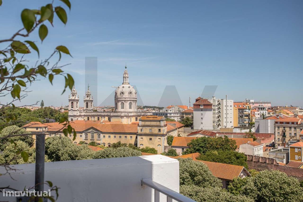 Fabuloso Apartamento T5+1com 260 m2 na Estrela, Lisboa - Para Arrendar - Grande imagem: 2/60