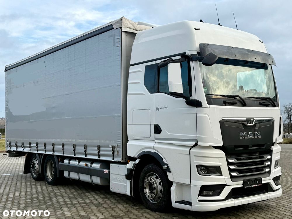 MAN TGX 26.470 / FIRANKA / 19 EUROPALET / XXL / NISKI PRZEBIEG / NOWY MODEL / 6X2 - 2