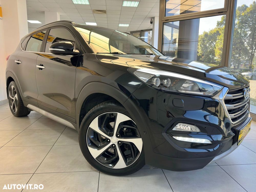 Hyundai Tucson blue 1.7 CRDi 2WD DCT Premium