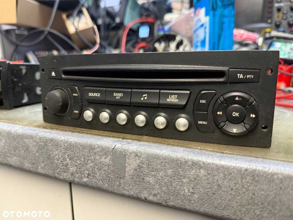 Fabryczne Radio Citroen RD4 N1-00 PSARCD411-53 - 3