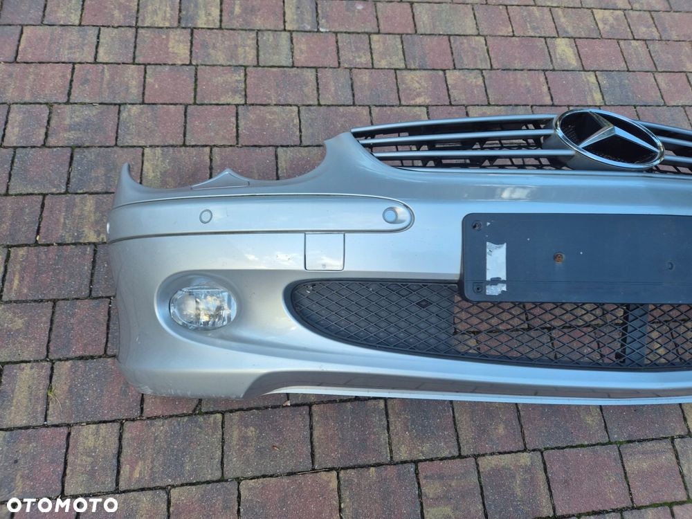 zderzak przod przedni grill kompletny mercedes sl r230 - 5