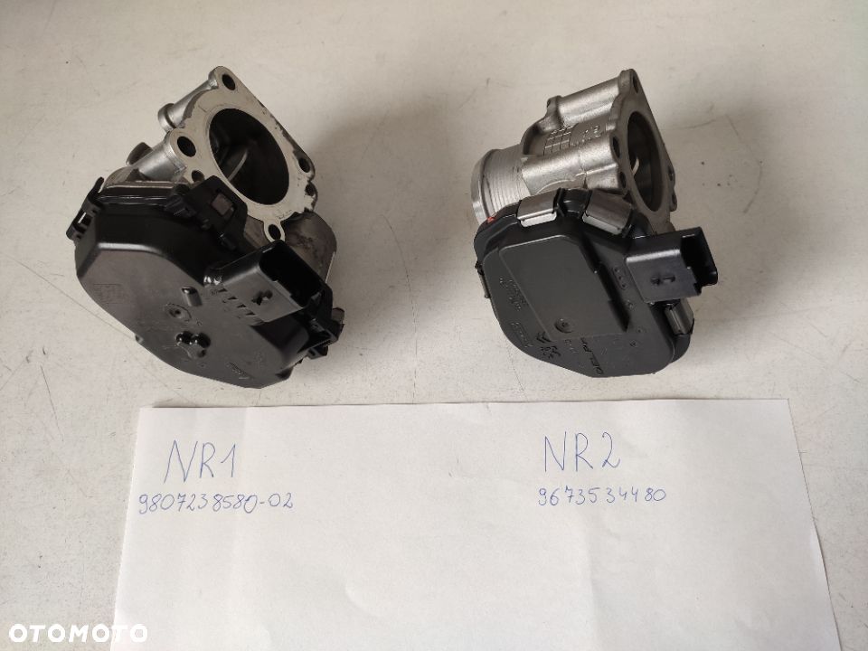 PRZEPUSTNICA POWIETRZA PEUGEOT CITROEN 1.6HDI  9807238580-02 - 1
