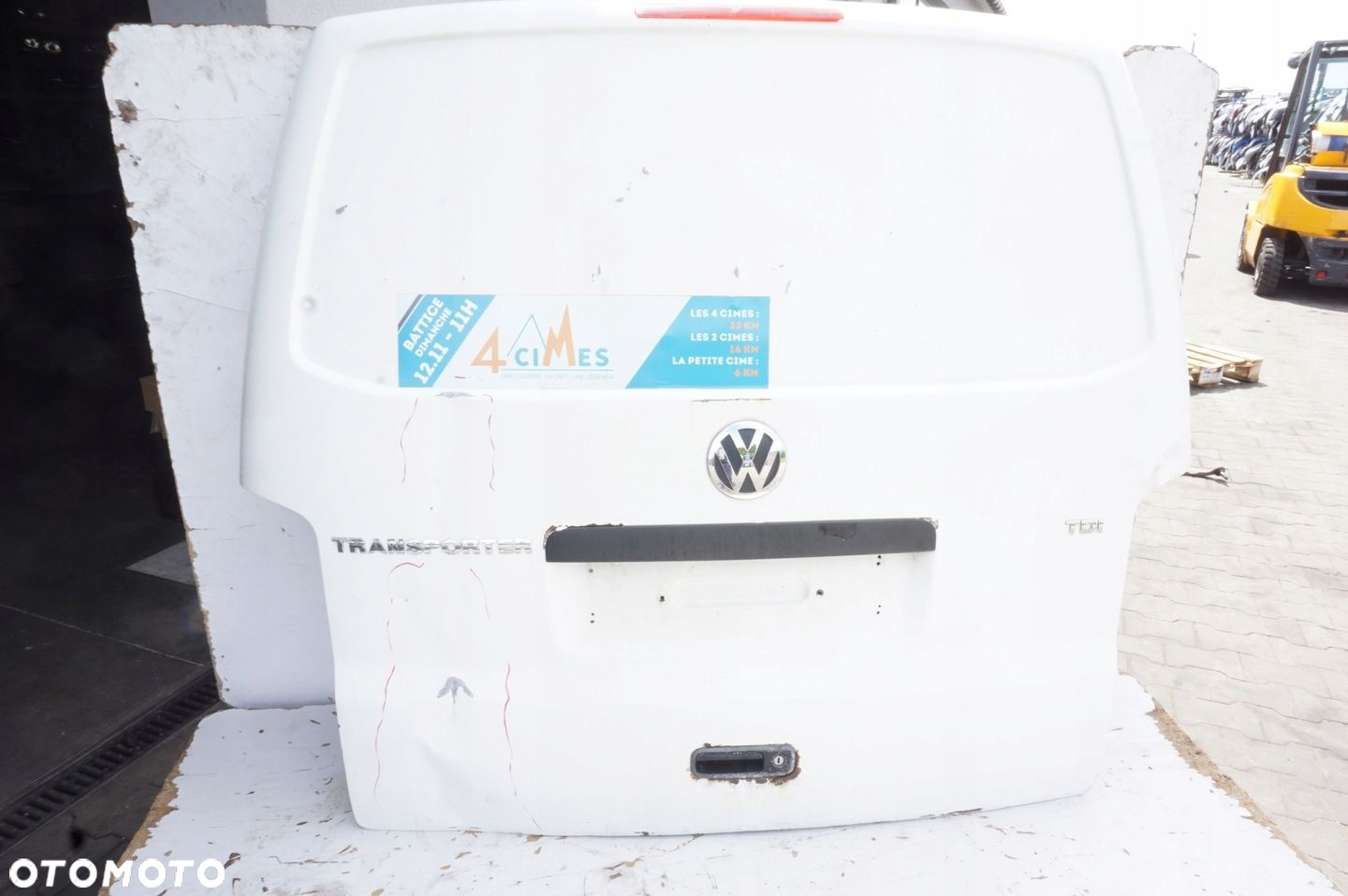 KLAPA TYŁ VOLKSWAGEN TRANSPORTER T5 - 5