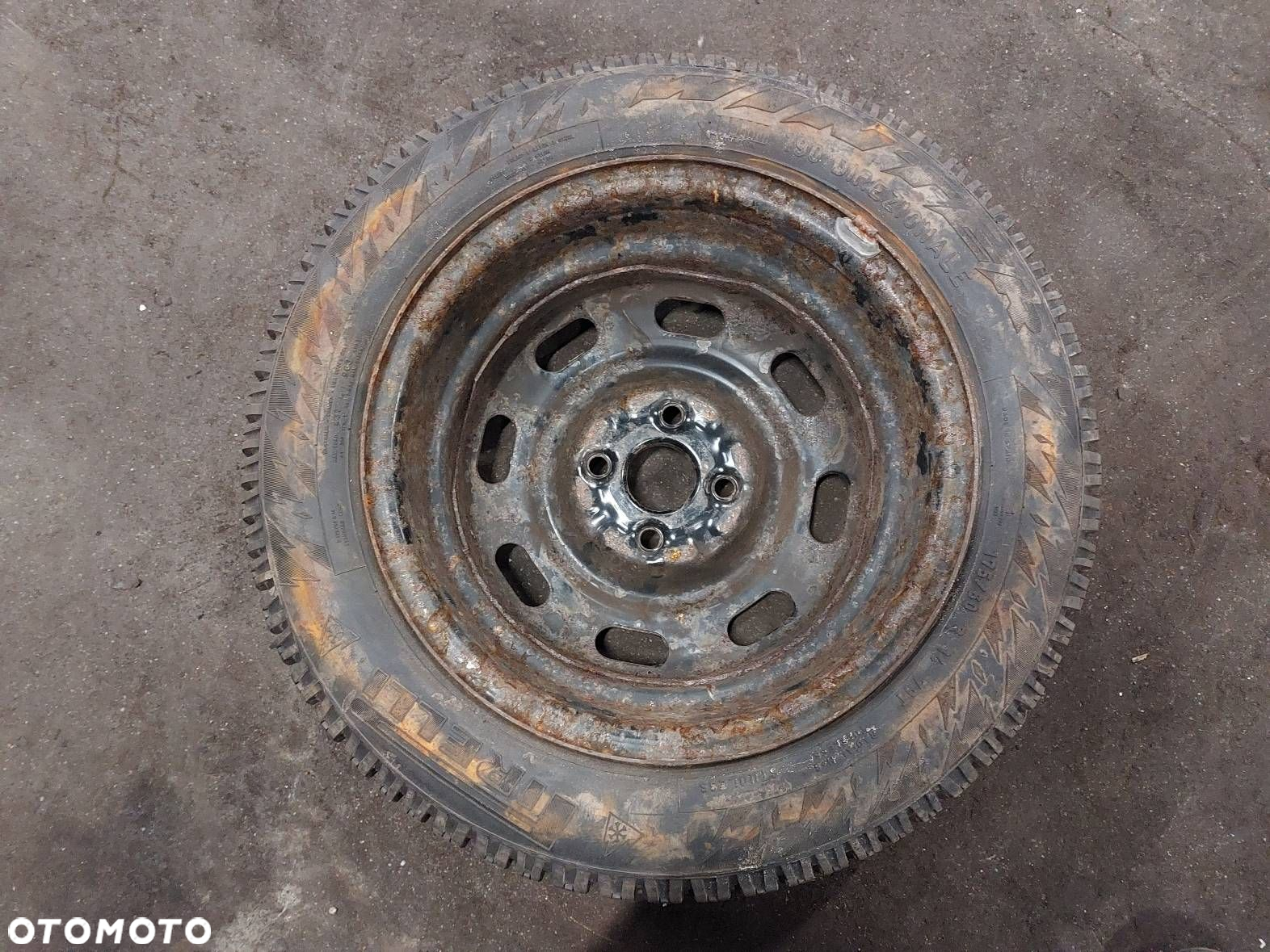 KOŁO FELGA OPONA ZAPAS 4X100 x14 FI54,1 175/60R14 2001R PIRELLI MAZDA - 6