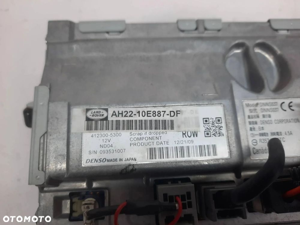 WYŚWIETLACZ EKRAN RADIO LAND ROVER DISCOVERY IV LIFT AH22-10E887-DF - 6
