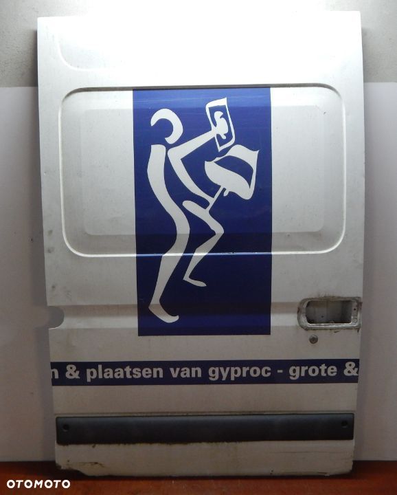 Drzwi boczne przesuwne MASTER II movano interstar 02-09 białe Łuków części