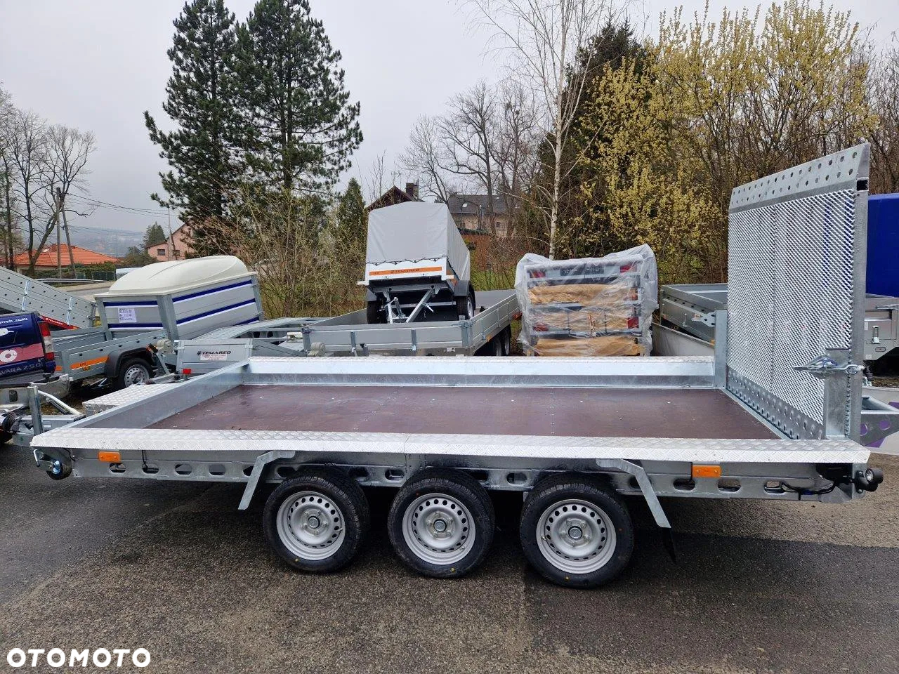 Wiola B3540 MAX 3 osie 3,5t pod koparkę - 10
