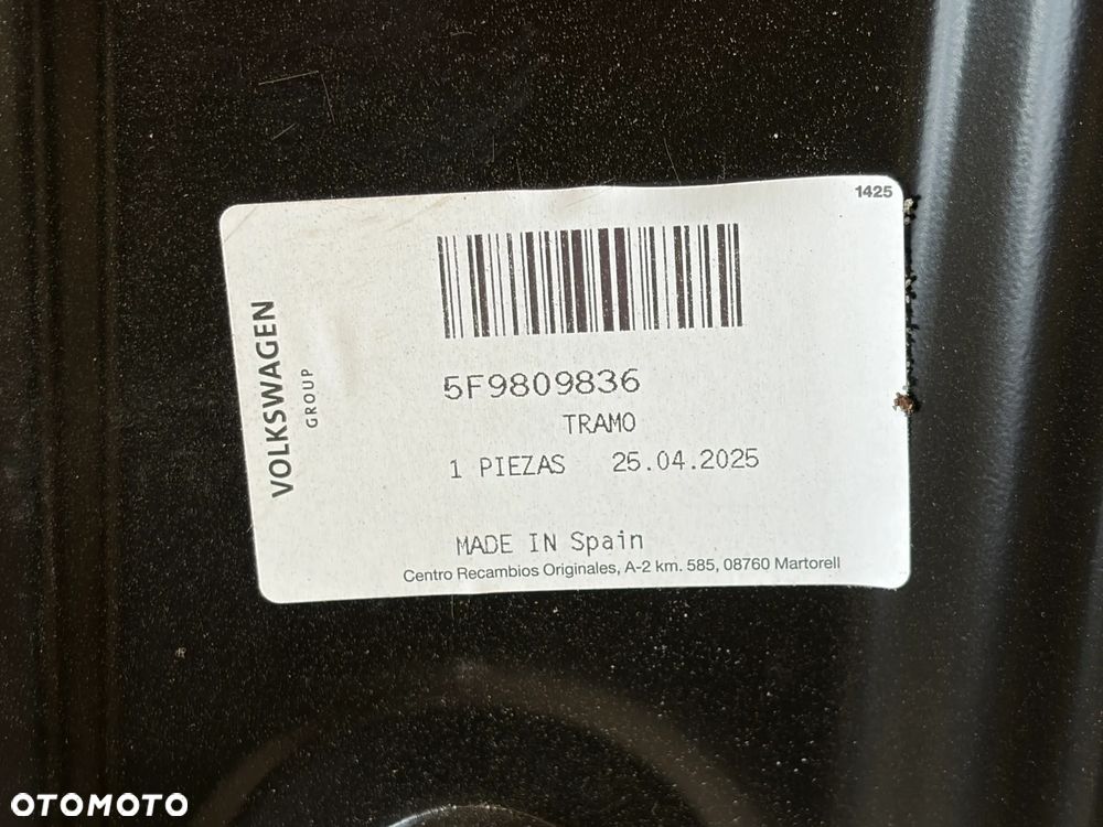 Poszycie słupek próg prawa strona SEAT LEON III 12-19 5F9809836 - 13