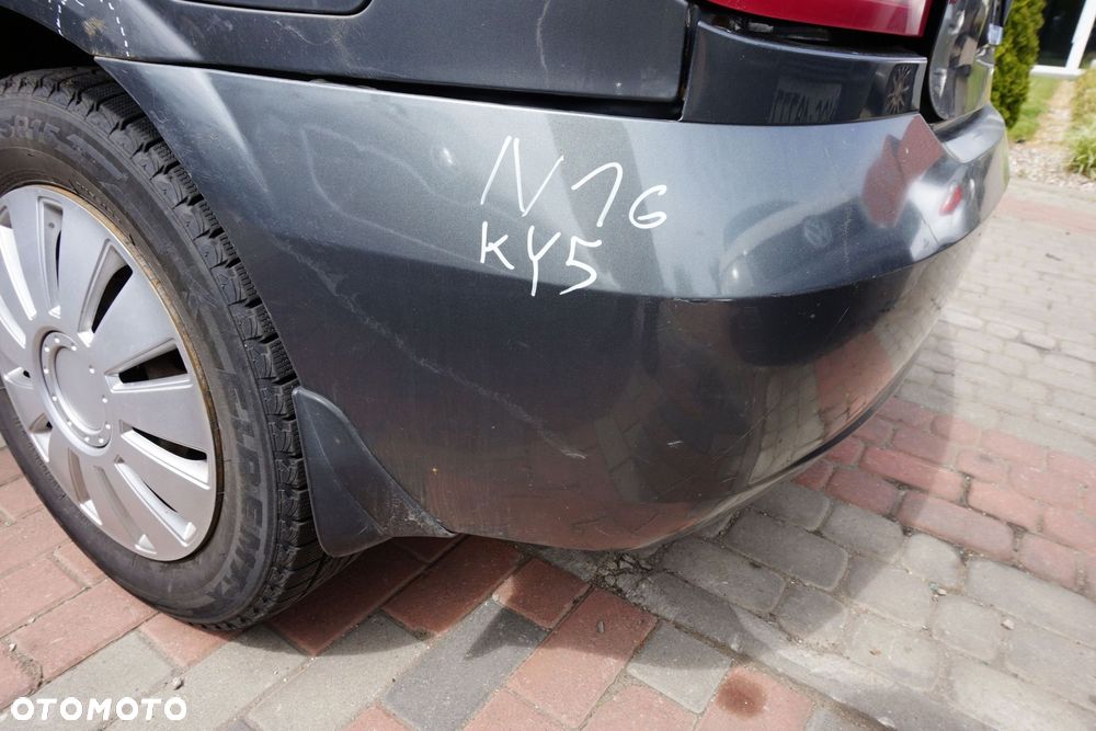 ZDERZAK TYLNY ALMERA II N16 LIFT 5D HB KY5  SZARY NISSAN 2003-2006 - 4