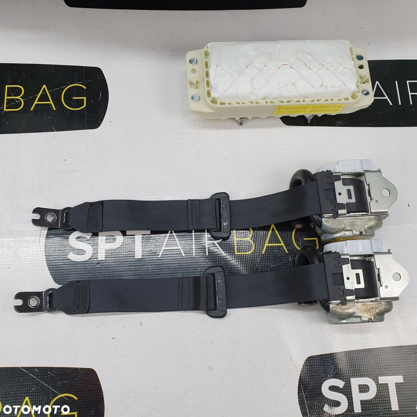 VW GOLF 8 VIII DESKA ROZDZIELCZA KONSOLA KOKPIT PULPIT PODUSZKI AIRBAG AIR BAG PASY KIT SET - 9