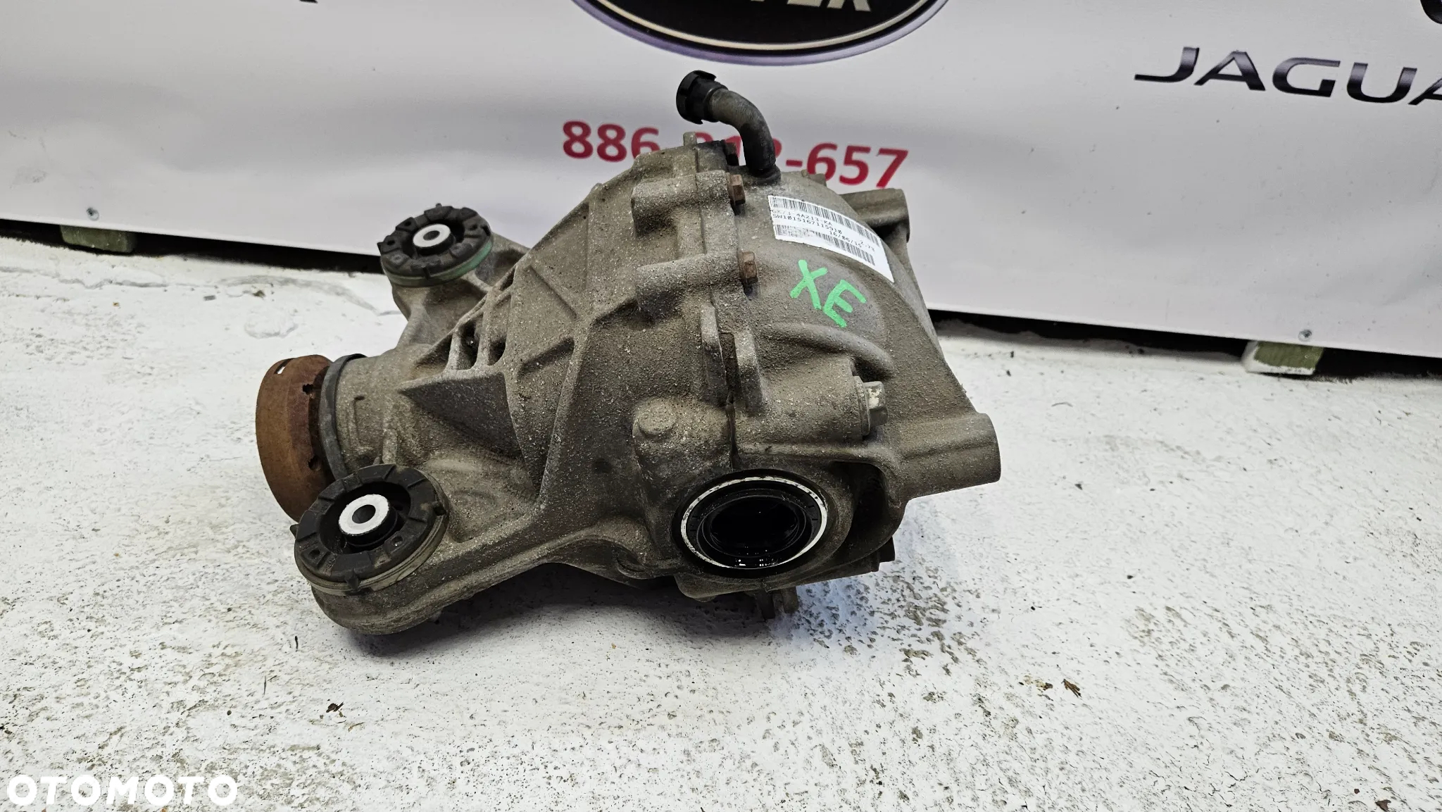 Jaguar XE X760 2.0D 204DTD skrzynia manualna RWD  tył dyferencjał Most GX73-4A213-KA przełożenie 2.73 - 3
