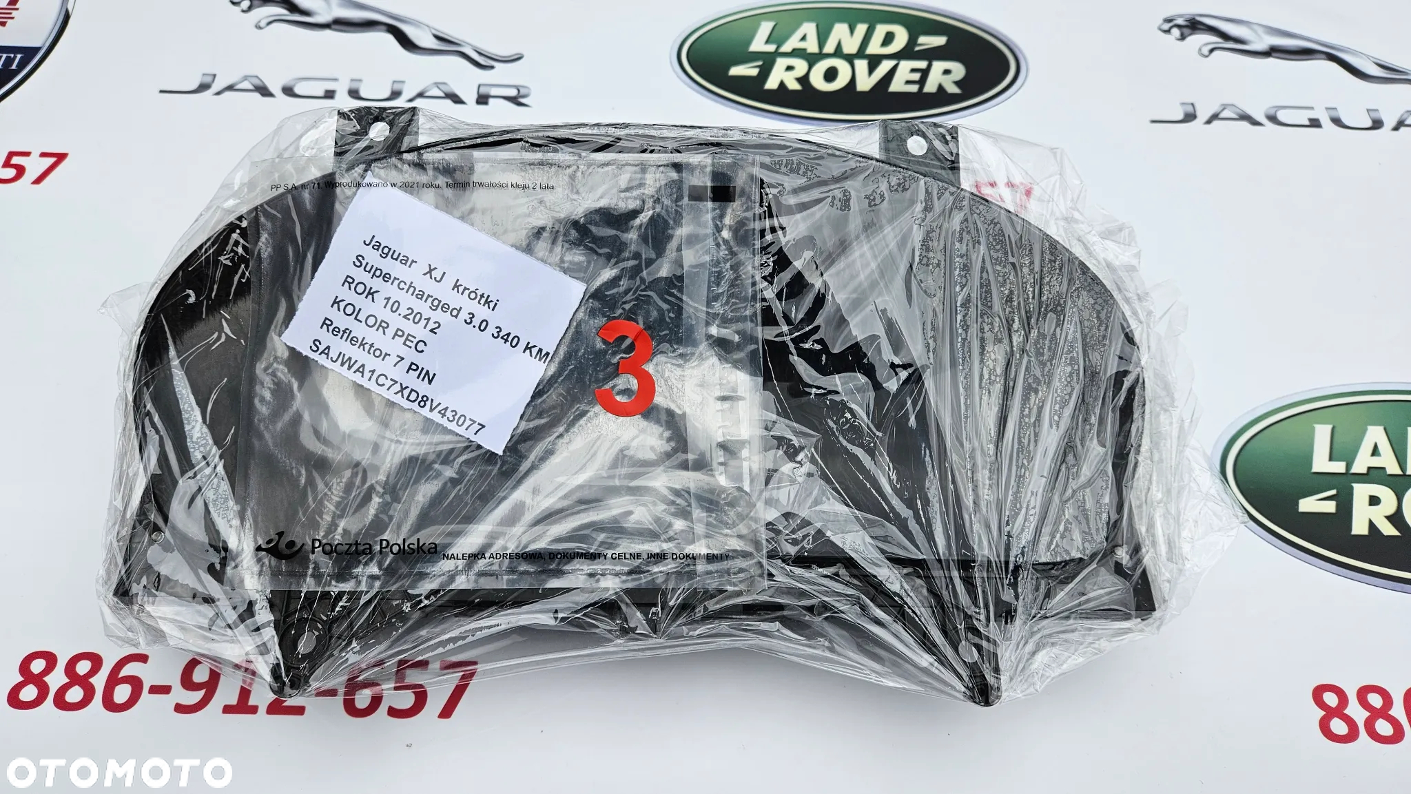 Jaguar XJ 351 2012-2015 3.0 SC 306PS 340 KM Licznik Zegary wersja USA DW93-10849-AB - 6