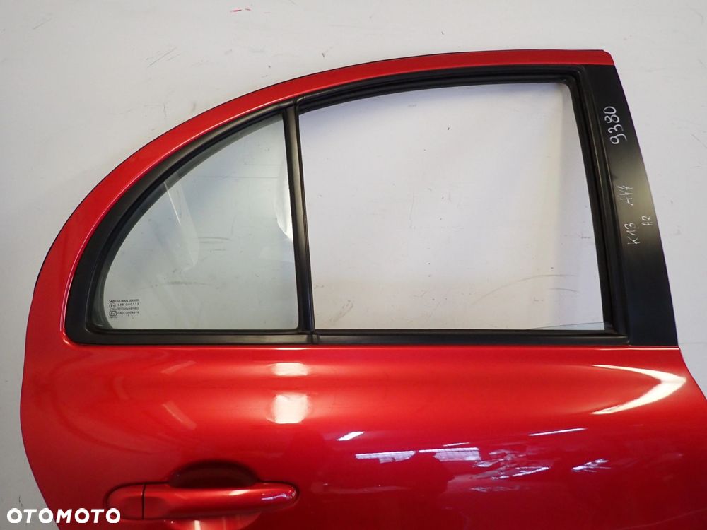 NISSAN MICRA K13 10- DRZWI TYLNE PRAWE AY4 - 10
