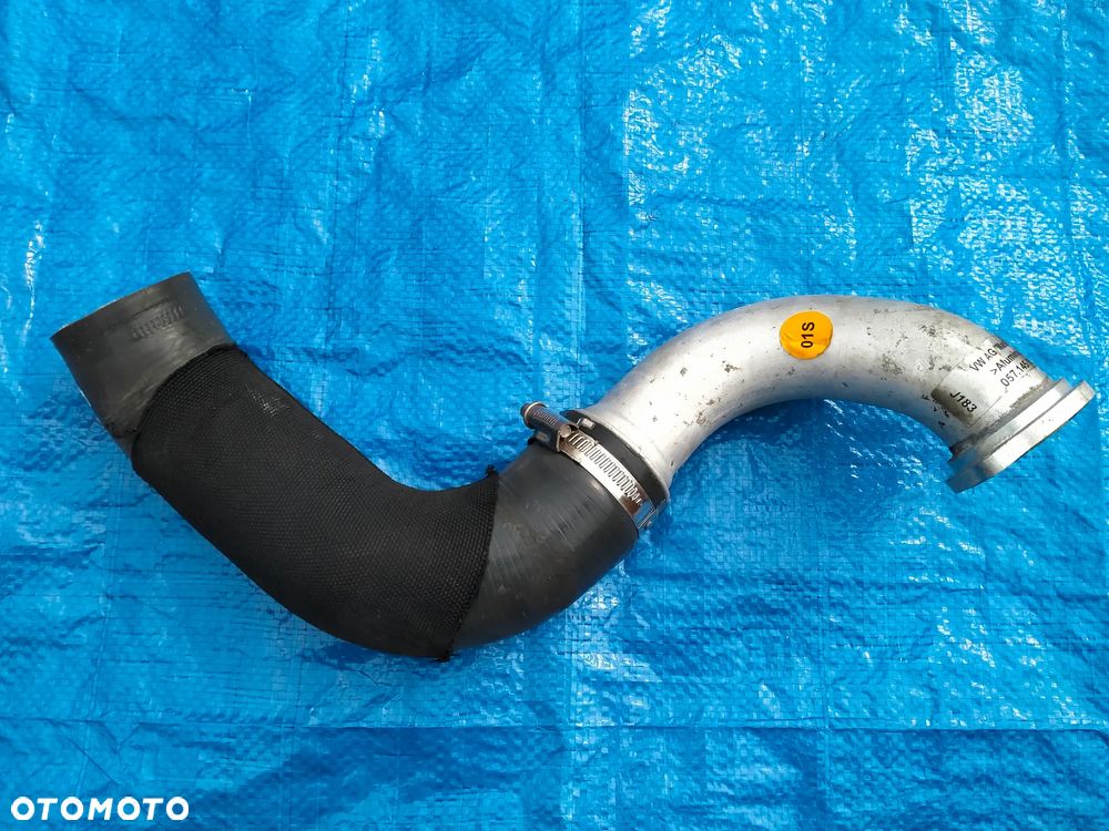 Audi SQ7 4M 4.0 TDI Przewód Wąż Intercoolera 4M0145737S 057145681G - 5