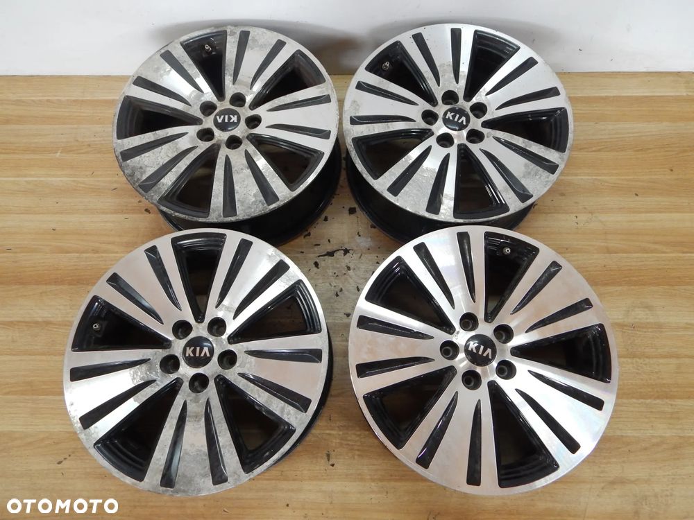 Felgi felga alufelgi 18 R18 Kia Sportage III optima ceed stinger sorento Hyundai ix35 10-19 Ładne opony Łuków części - 1