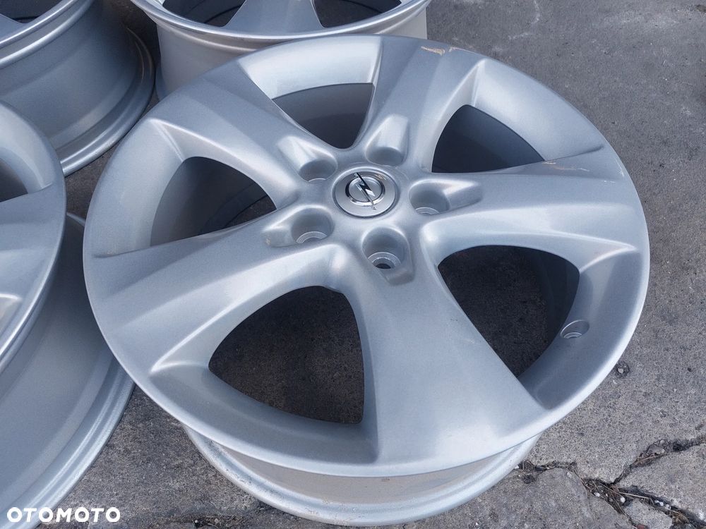 OPEL ASTRA J ZAFIRA C FELGI ALUMINIOWE R17 7J ET44 5X115 OE 13259247 PROSTE! JAK NOWE! - 8