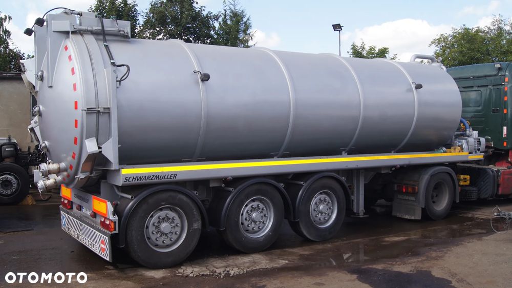 naczepa asenizacyjna ze zbiornikiem cysterna beczka zabudowa asenizacyjna - 20