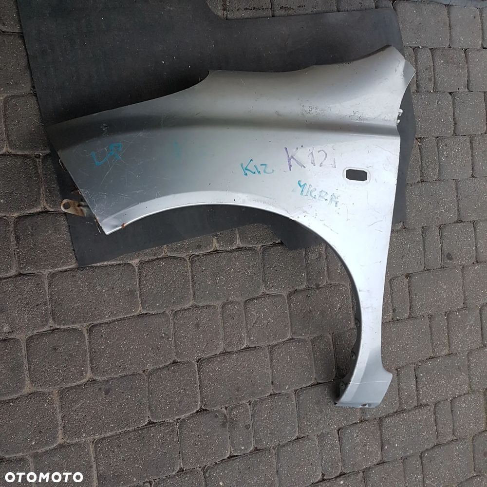 błotnik nissan micra k12 lewy oryginal - 9