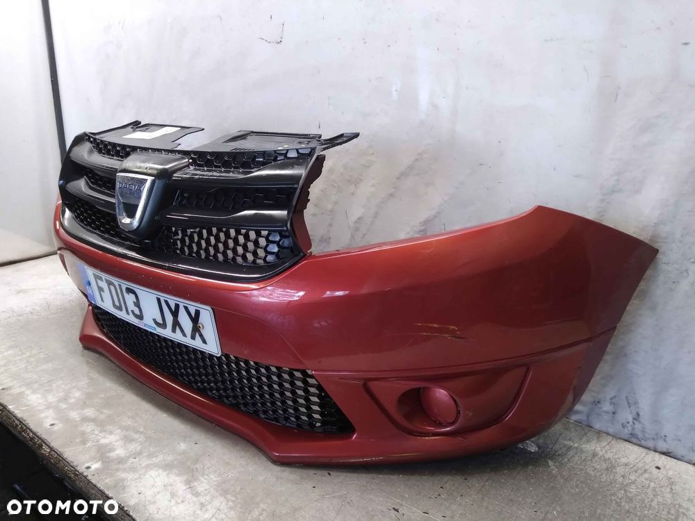 ^ ZDERZAK PRZÓD PRZEDNI DACIA SANDERO 2 II TEB76 BORDO BORDOWY - 2