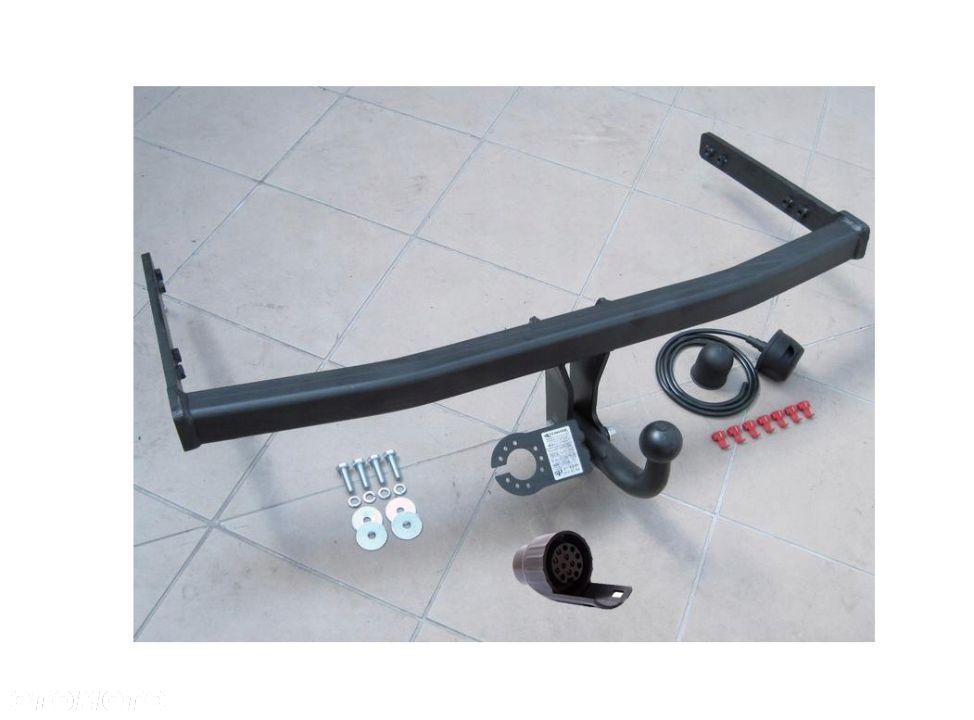 Markowy Kompletny Nowy Hak Holowniczy Steinhof + Kula z Wiązka Uniwersalna 7 pin + Gniazdo elektr.do VW Volkswagen Golf 4 IV + Kombi + Bora+ Škoda Skoda Octavia 1 l Seat Toledo 2 Leon 1 Audi A3 od 1997 do 2010 - 4