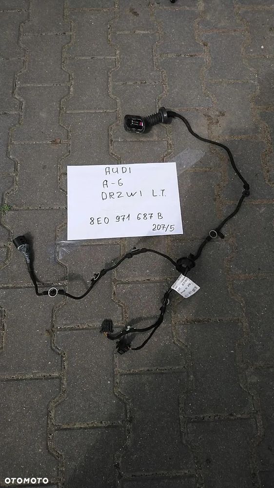 W-wa AUDI WIĄZKA DRZWI INSTALACJA ELEKTRYCZNA KOSTKI A4 B6 B7 - 15