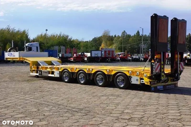 Inny Niska podłoga 4-osie, rozciągana dł. 18,60 m, własne PTO, NAJAZDY HYDRAULICZNE, - 14