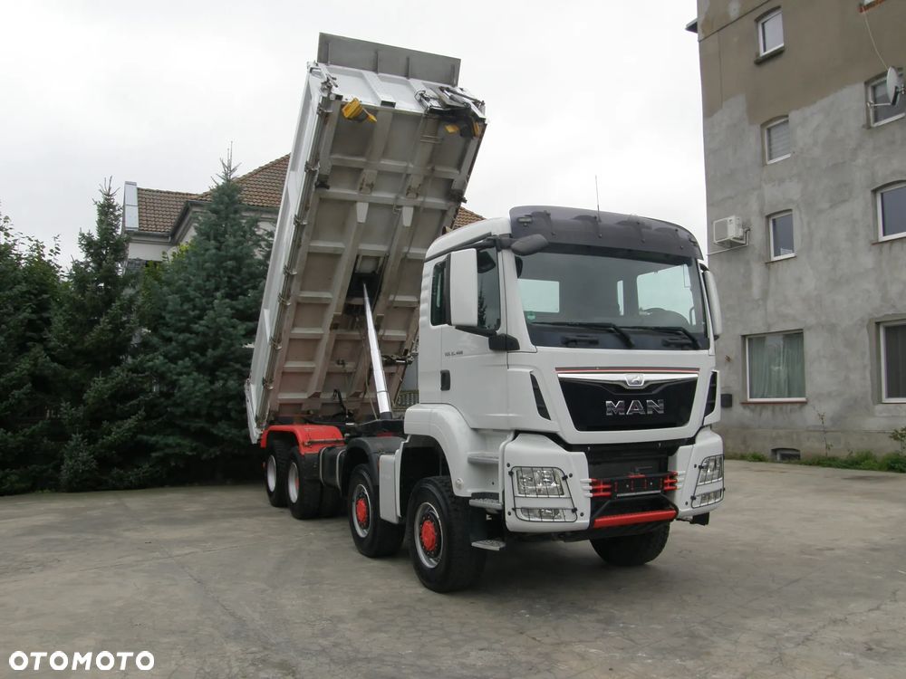 MAN TGS 35.480 8x6 2016 BORDMATIC 260000km manual z Niemiec - 30