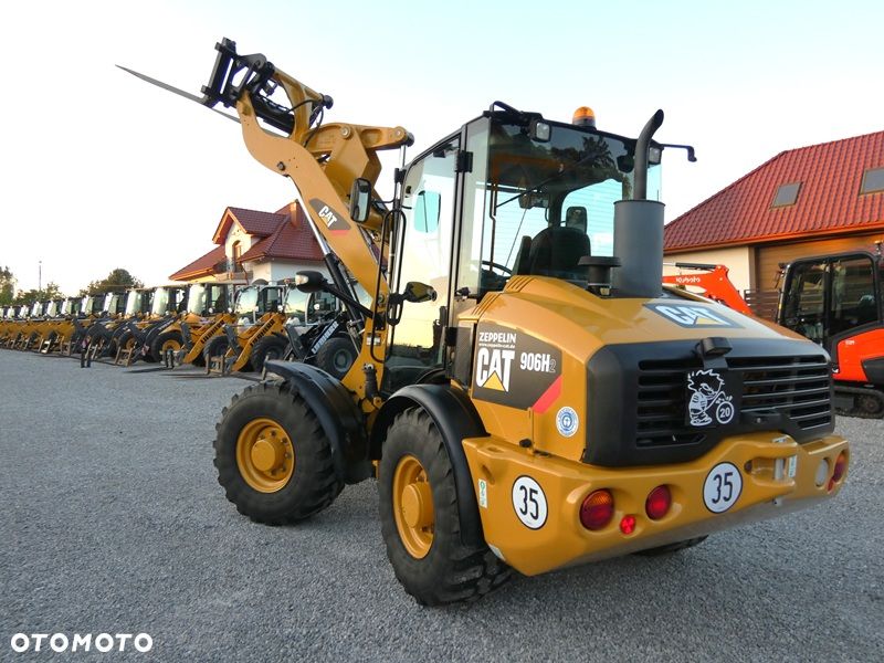 Caterpillar CAT 906H2 Z Niemiec / SZYBKA SKRZYNIA 35KM/H / Super Stan / - 37