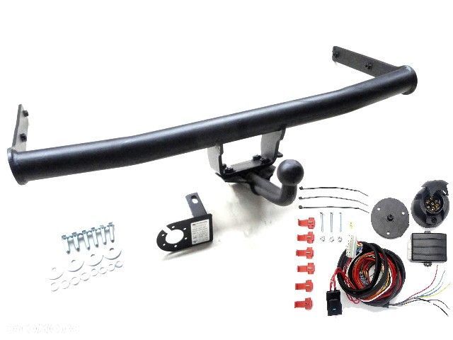 Polski Markowy Kompletny Nowy Hak Holowniczy Steinhof + Kula + Moduł + Wiązka do Škoda Skoda Fabia 2 II Kombi od 2008 do 2014 GWARANCJA + GRATIS - 2