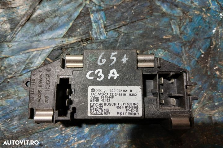 Rezistenta trepte aeroterma 3C0907521B 3C0907521B Volkswagen VW Golf - 1