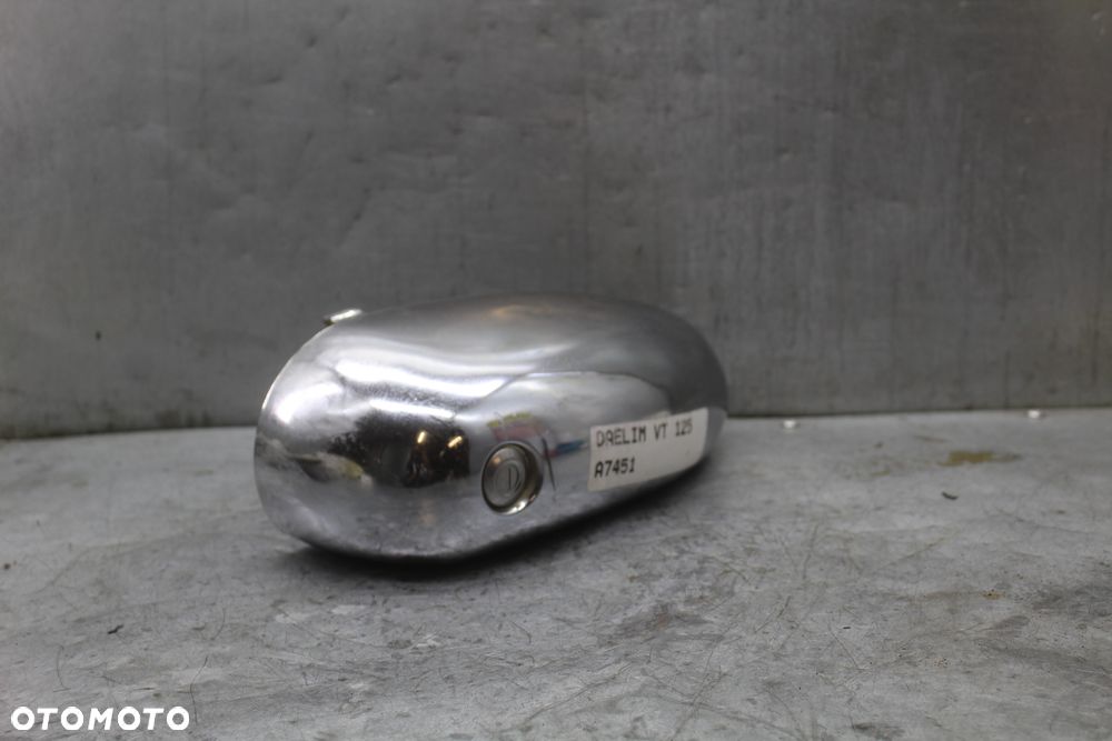 Daelim VT 125 VL Owiewka osłona obudowa zaślepka chrom bok boczek - 3