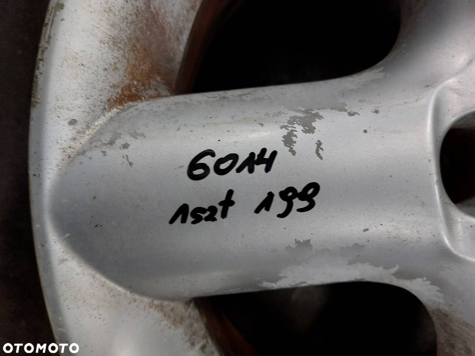 FELGA ALUMINIOWA 1 SZT 5x114,3 6,5Jx16 ET40 FI66,1 NISSAN X-TRAIL I - 2