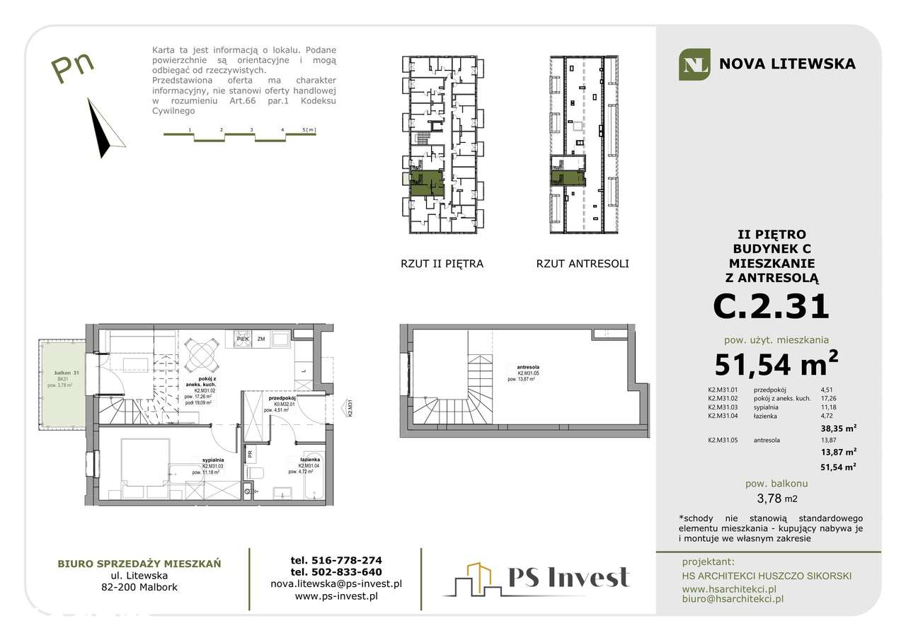 Wyjątkowe mieszkanie z antresolą (51,5 m²) | 2 łazienki? | Bez PCC