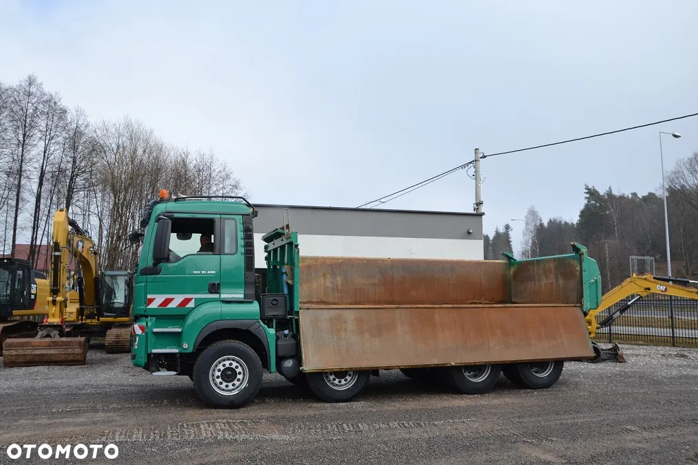 MAN TGS 35 480, BORDMATIC, MANUAL, WYWROTKA KIPER MEILLER,8X4 - 19