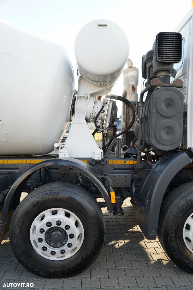 Mercedes-Benz ACTROS 3246 / BETONIERĂ SCHWING STETTER / 8X4 / EPS + AMBREIAJ / JANTE DIN ALIAJ / - 17