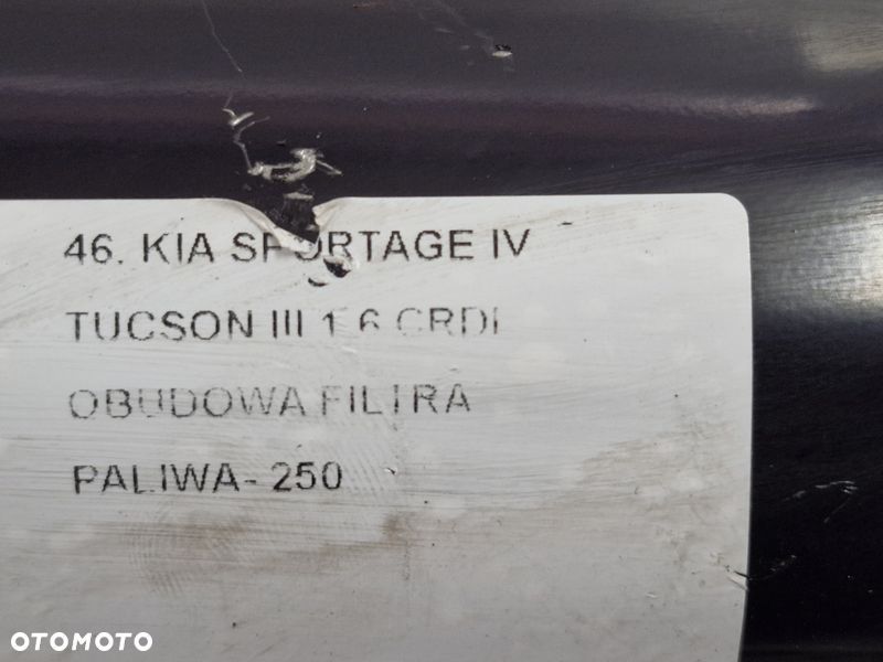 kia sportage 4 iv tucson 3 iii 1.6 crdi obudowa filtra paliwa - 10