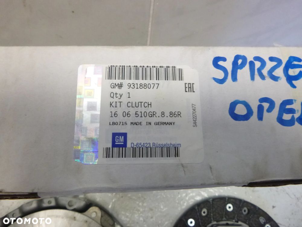 CHEVROLET OPEL SPRZĘGŁO ZESTAW SPRZĘGŁA ORYGINAŁ - 7