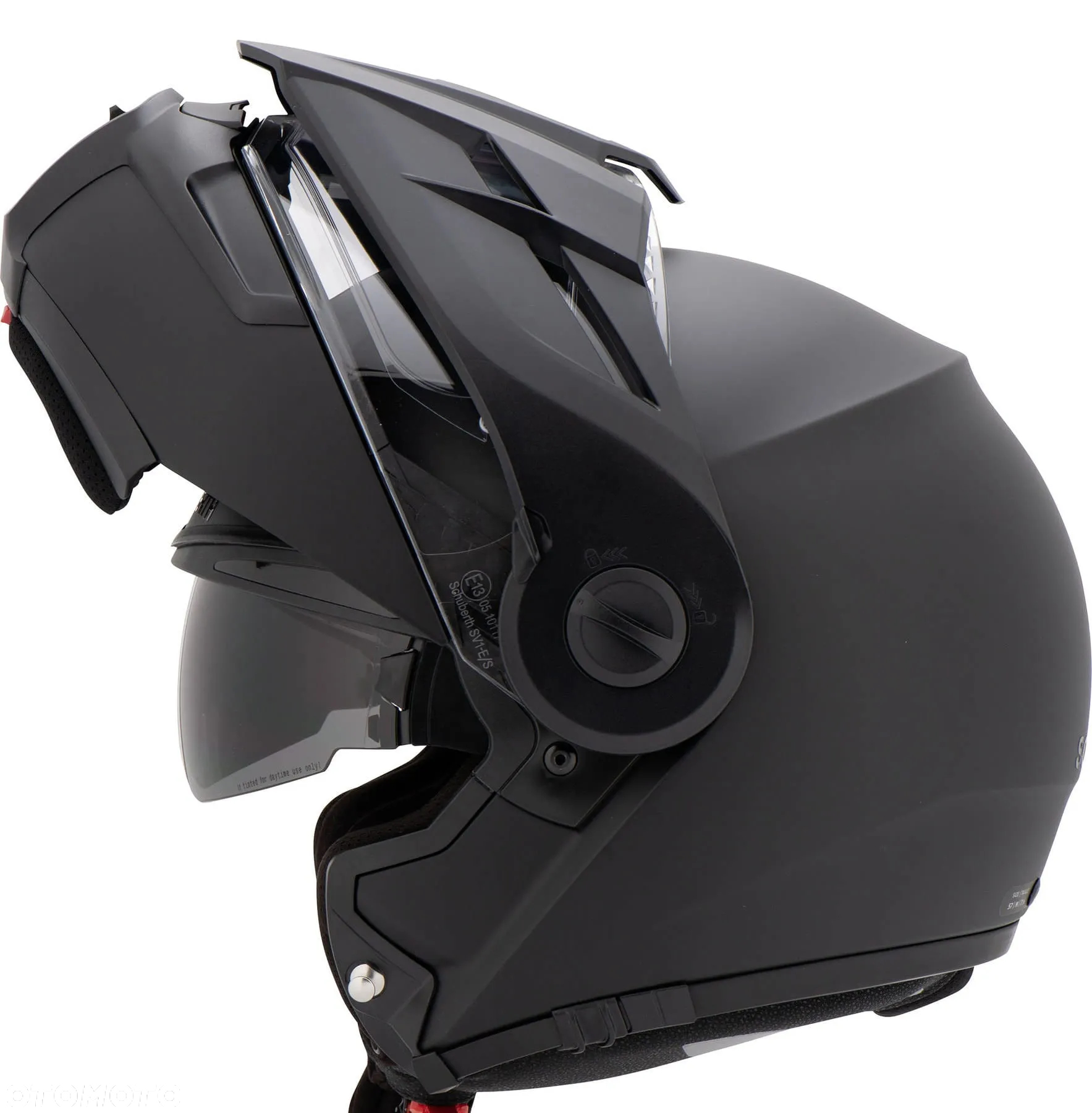 Kask Motocyklowy Schuberth E1 Matt Black r.55 - 3