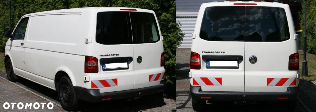 AUTO HAK HOLOWNICZY SŁUPSK NOWY VOLKSWAGEN VW TRANSPORTER T5 2WD 4WD 4x4 BLASZAK od 2003 do 2015 - 2