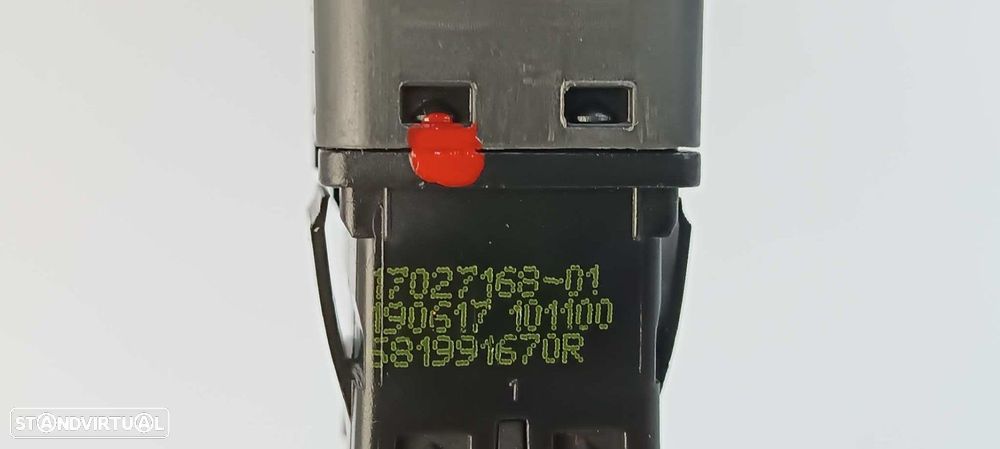 INTERRUPTOR DO AIR BAG RENAULT ZOE - 3