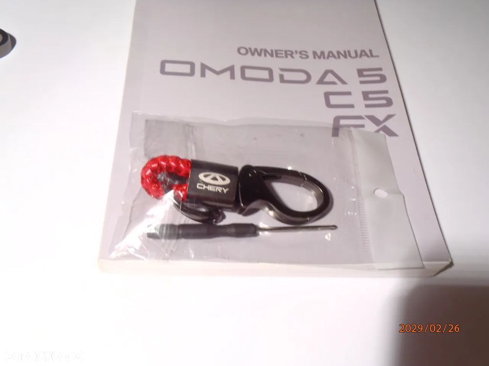 etui silkon gumowe pokrowiec zabezpieczenie breloczek do kluczy zawieszka na pilota OMODA 5 CHERY C5 Omoda & Jaecoo 7 - 17