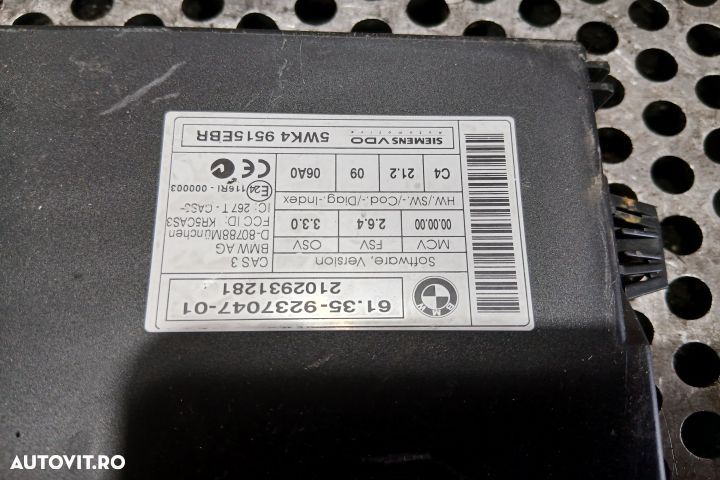 Modul unitate control 9237047 9237047 BMW Seria 3 E90 [facelift] [200 - 3