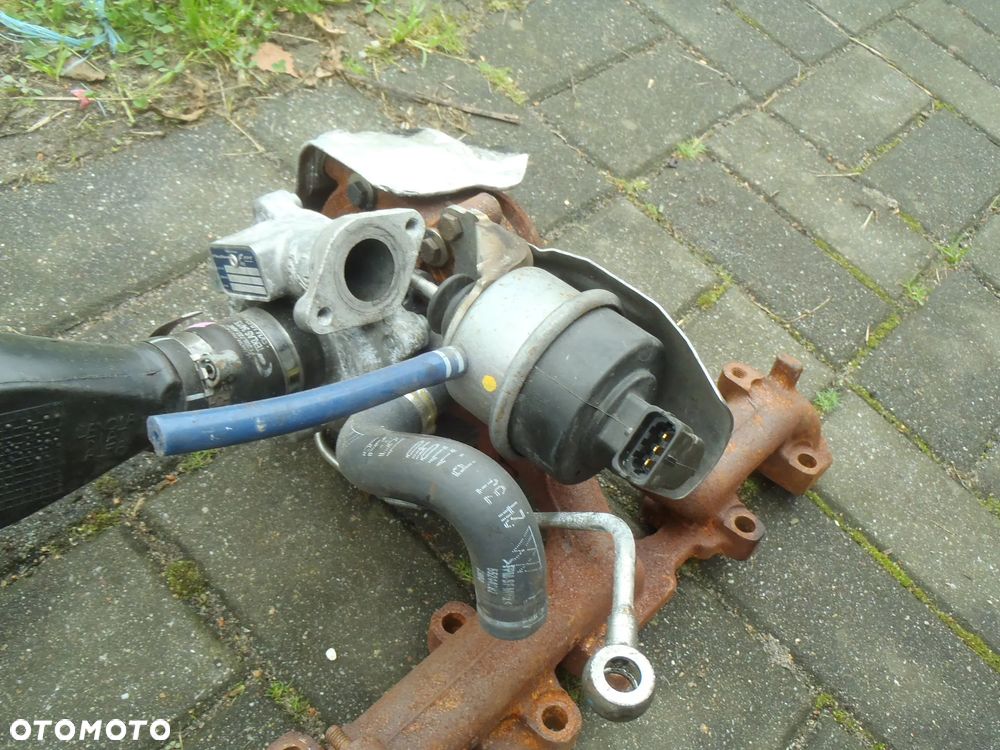 turbosprężarka turbina turbo fiat doblo fiorino strada grande punto evo mito tipo 1.3 euro 5 jak nowa posiadam wszystkie części - 8