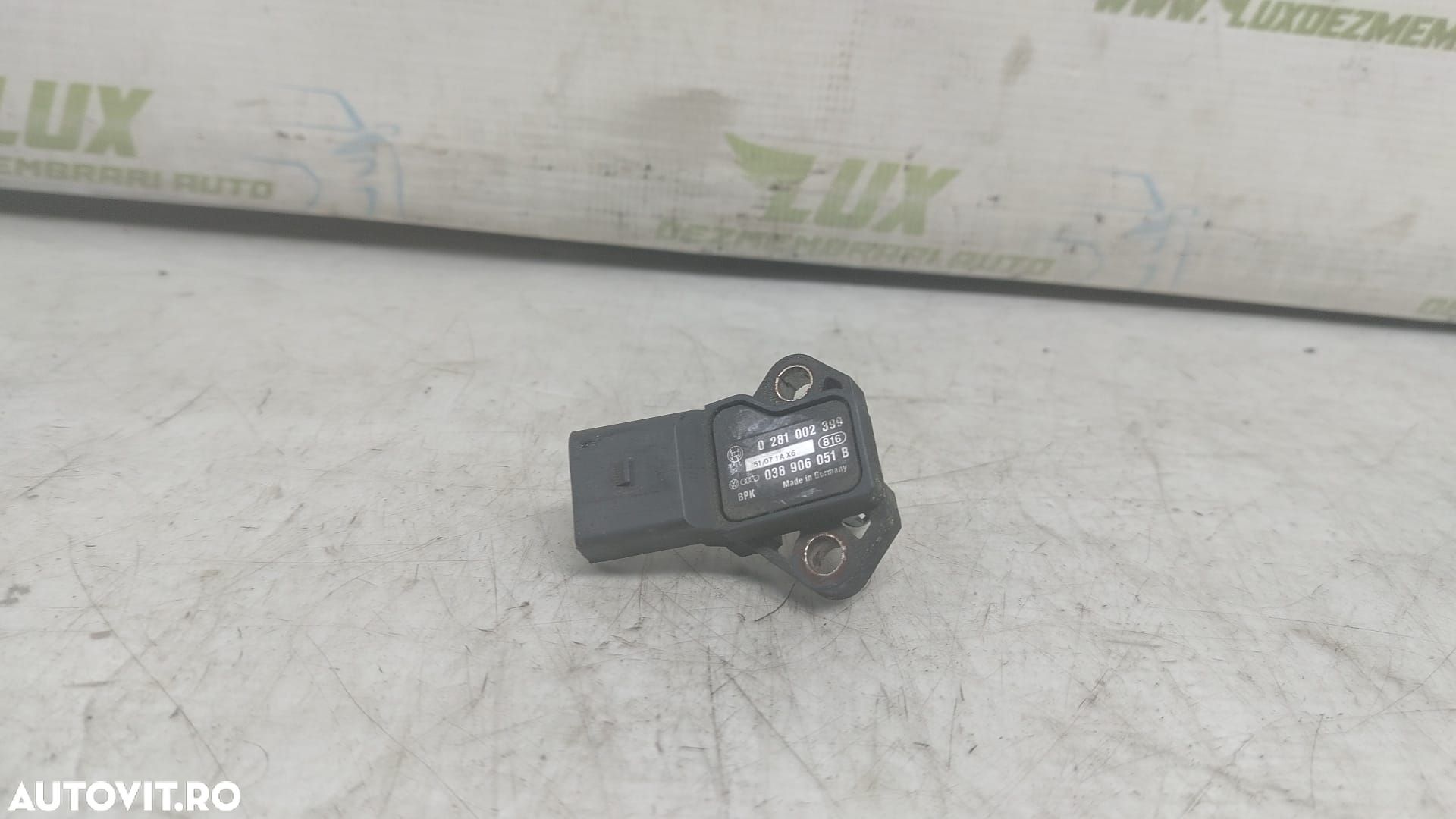Senzor presiune galerie admisie 1.9 tdi 038906051b 0281002399 Audi A6 - 1