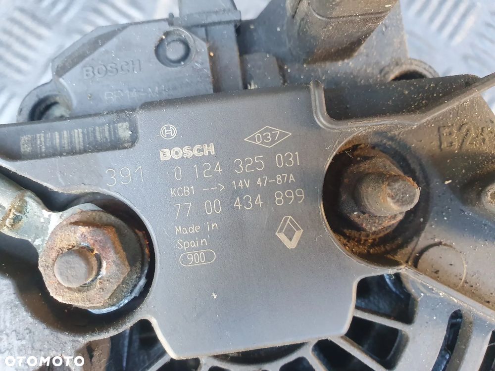 RENAULT SCENIC 1 I LIFT 1.6 ALTERNATOR 7700434899 0124325031 - 3