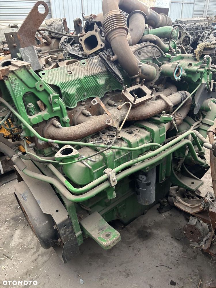 John Deere 6135RW405 Silnik Słupek Blok Kolektor Miska Olejowa Wał Koło Zamachowe Obudowa CZĘŚCI - 1