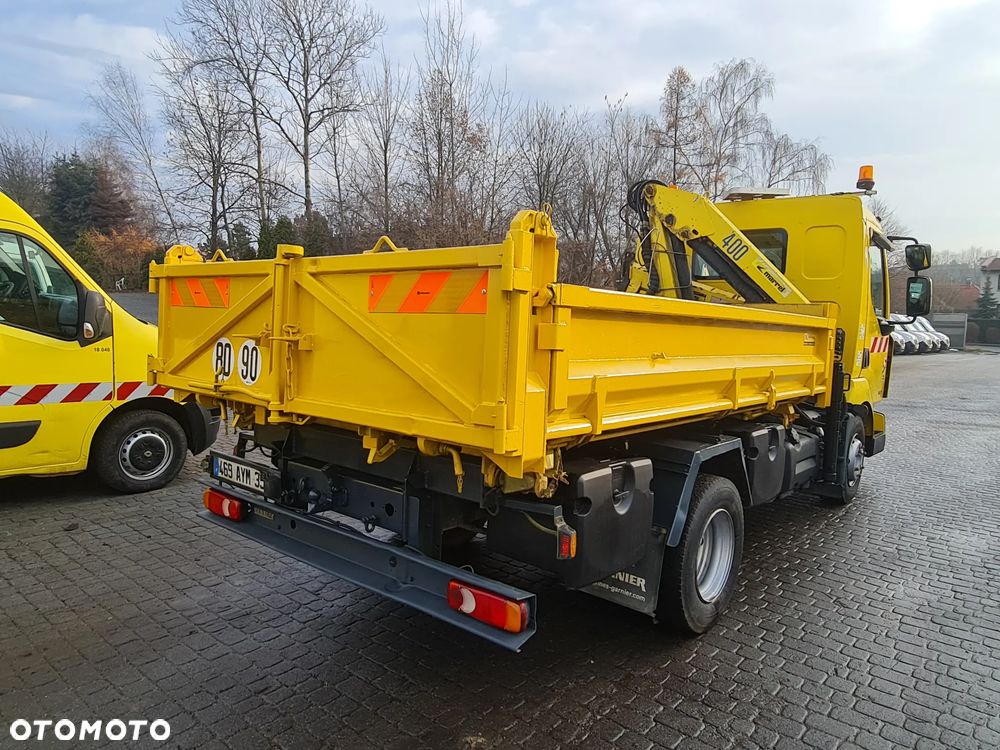 Renault Midlum 160DXi Wywrotka 3 str HDS HMF Specjalny Czołownica Solarka Piaskarka - 36