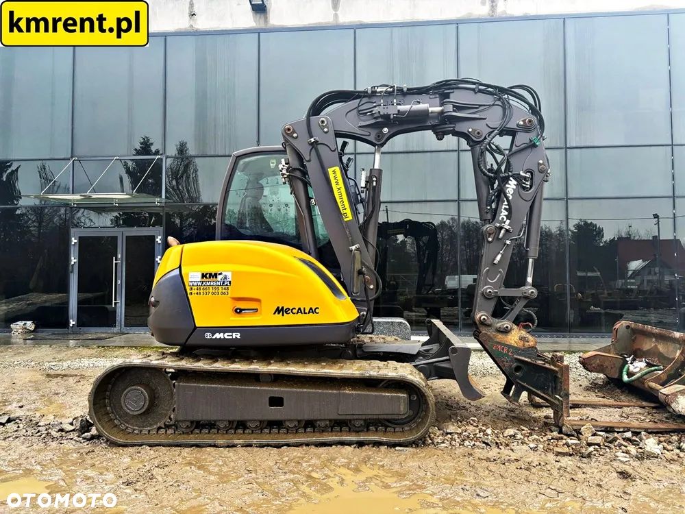 Mecalac 8 MCR MINI-KOPARKA 2014R. | 6 MCR JCB 8055 8080 KUBOTA KX KOMATSU PC88 - 4