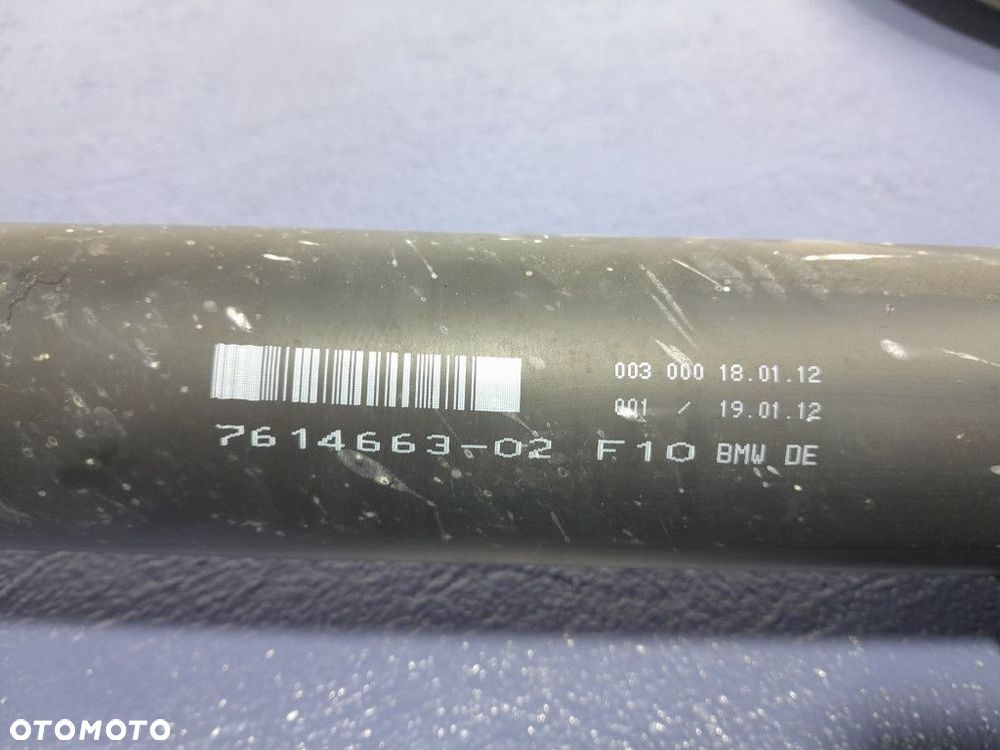 BMW 5 F10 F11 2.0 D 184 KM WAŁ NAPĘDOWY TYLNY 7614663 - 7
