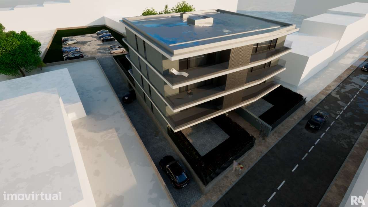 Apartamento T2 novo com generosa varanda em Estarreja - Grande imagem: 2/21